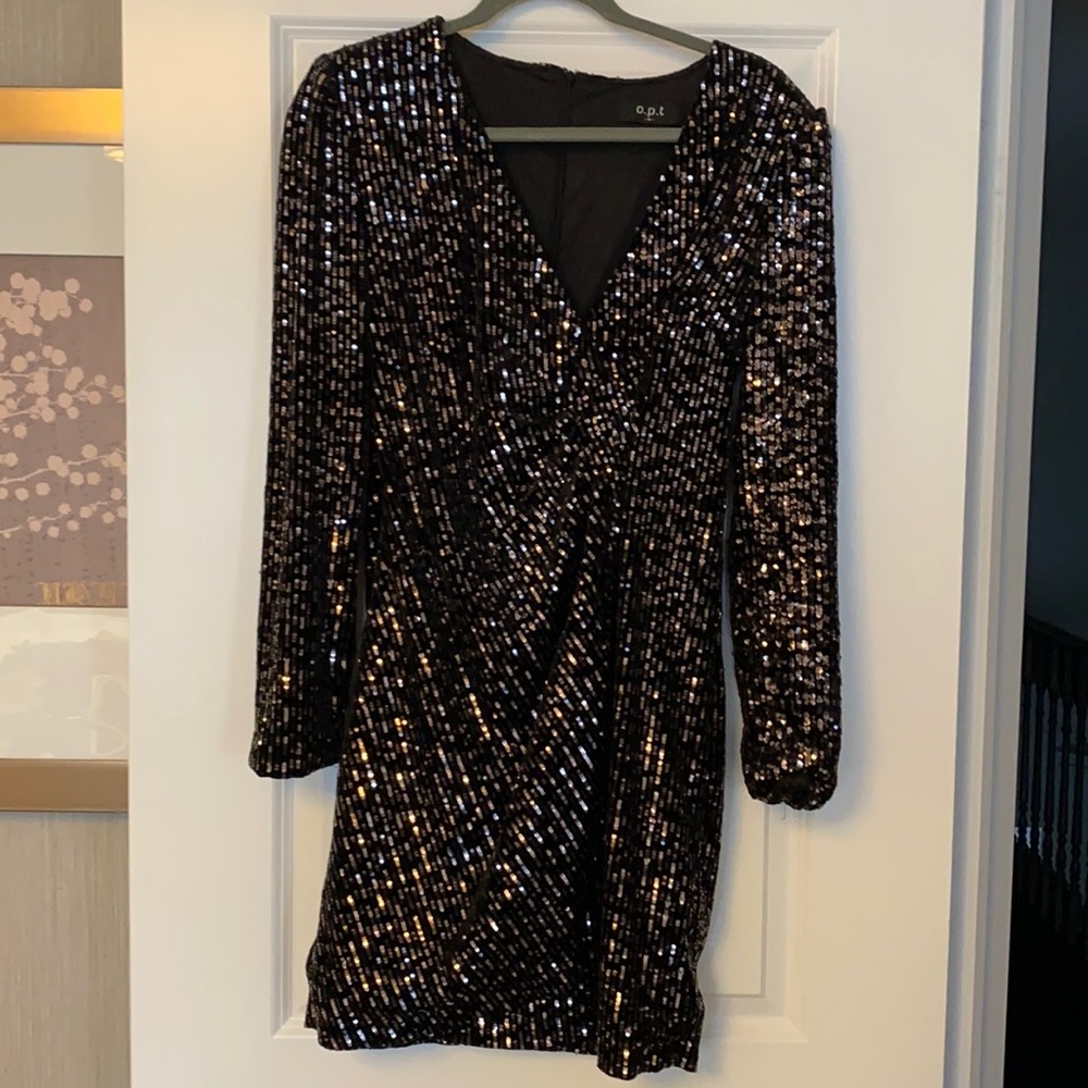 O.P.T Sequin Dress
